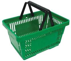 Strend Pro Cos de cumparaturi Racks Shopper 20 L, verde, cu manere confortabile (254496)