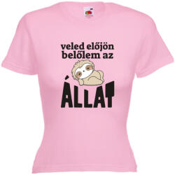  Veled előjön belőlem az állat - Proli Női Póló (179300)