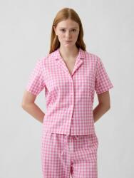 GAP Риза с пижама от поплин GAP GAP | Rozov | ЖЕНИ | XS