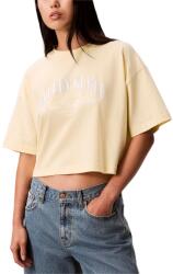 Calvin Klein T-Shirt Ss Cropped Boxy Heritage Crest LV047F813G ZRK pear sorbet (LV047F813G ZRK pear sorbet)