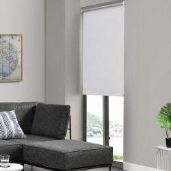 [en. casa] Rulou textil Klemmfix alb 45x150 cm pentru fereastra, en. casa (73694424)