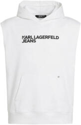 Karl Lagerfeld M Futer Klj Relax Sless Hoodie B2M20029 100 white