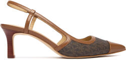 Michael Kors Pantofi Alora Toe Cap Mid Sling 40R6AOMS1B 200 brown (40R6AOMS1B 200 brown)