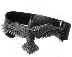 Alchemy gothic гривна alchemy gothic - Черен Консорт Каишка за китка - a109