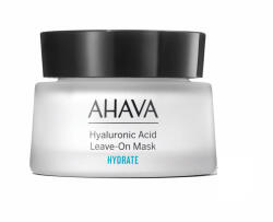 Ahava Mască cremă de față, Ahava, Leave-On, Acid hialuronic, Hidratant, 50 ml Masca de fata