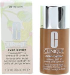 Clinique Fond de ten lichid, Clinique, Even Better, Fără parabeni, Hidratant, CN 113, Sepia, SPF 15, 30 ml
