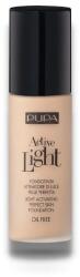 PUPA Fond de ten lichid, Pupa, Active-Light, Fără ulei, Iluminând, 51, Maro nisipiu, 30 ml