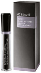 M2 Beaute Mascara, M2 Beaute, Nano Nutrition, Creștere, Negru, 6 ml