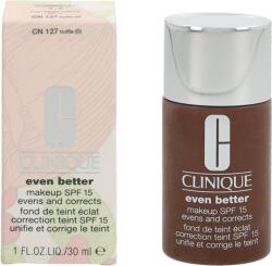 Clinique Fond de ten lichid, Clinique, Even Better, Fără parabeni, Hidratant, CN 127, Trufă, SPF 15, 30 ml
