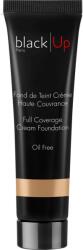 Black Up Fond de ten cremos, Black Up, Acoperire completă, 01, 30 ml