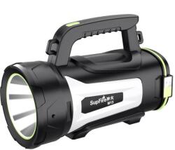 SUPERFIRE Lanterna LED Superfire M15, USB, 550lm, 400m, PowerBank, incarcare USB, 6000mAh, lumina rosie (M15)