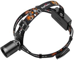 SUPERFIRE Lanterna LED pentru cap Superfire HL53, Zoom, 180lm, 400m, 2 2000mAh, incarcare USB (HL53)