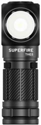 SUPERFIRE Lanterna Multifunctionala LED Superfire TH03, USB, 460lm, 104m, incarcare USB-C, suport cap, prindere magnetica (TH03)