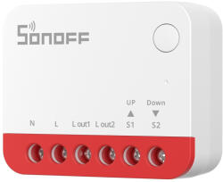 SONOFF Releu Smart Sonoff MINI-ZBRBS mini-comutator inteligent ZigBee, perdele, jaluzele (MINI-ZBRBS)