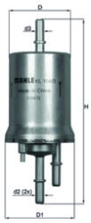 KNECHT KL 156/3 filtru combustibil