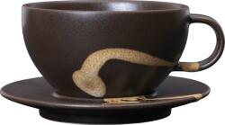 Ferm Living Cana cu farfurioara Koyo, maro inchis (1104272621)