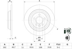 Bosch 0 986 479 397 Disc frana