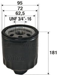 VALEO 586056 Filtru ulei