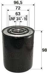 VALEO 586007 Filtru ulei