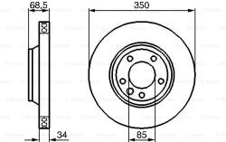 Bosch 0 986 479 251 Disc frana