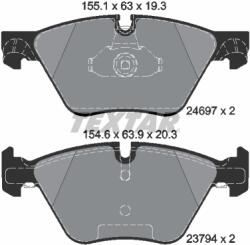 TEXTAR 2469701 Q+ set placute frana disc