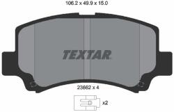 TEXTAR Set placute frana TEXTAR 2366201 (2366201)