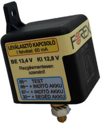 Forex Bistabil leválasztó kapcsoló, 13, 4 / 12, 8 V (LK-BI-12-8V)