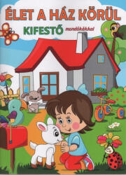 Múzsa Könyv Élet a ház körül - kifestő mondókákkal