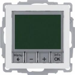 Hager Q. 1 Temperature controller with timing control and sunny centerpiece, velvet 20446089 - mallbg