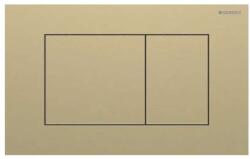 Geberit Sigma40 - Öblítésvezérlés, easy to clean, szálcsiszolt sárgaréz 115.629. QF. 1 (115.629.QF.1)