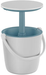 Keter GO BAR műanyag kerti italtartó asztal, fehér/kék 246855 (17209508) (246855)