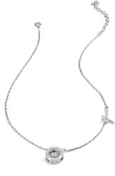 Guess Elegáns acél nyaklánc Solitaire JUBN01459JWRHT/U