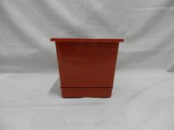  Vízfelszívós tálcás virágcserép, 2 literes (77) (77)