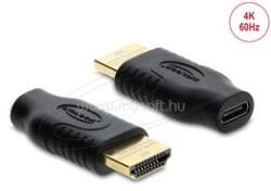 Delock USB Type-C HDMI adapter (DP Alt Mode), 4K 60 Hz, HDR és HDCP támogatással (DL61075) (DL61075)