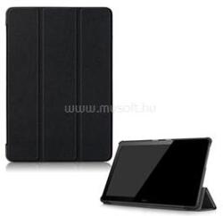 Gigapack Huawei Mediapad T5 10 WIFI / Mediapad T5 10 LTE GIGAPACK Tok álló, bőr hatású FLIP, asztali tartó, FEKETE (GP-81095) (GP-81095)