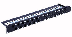 TECHLY I-PP 24-RU-C6ATSL patch panel 1U (367836)
