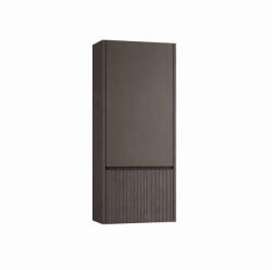 Kolpa San Dulap înalt suspendat Kolpasan, Orphia 100, front riflat, 1 ușă, 1 sertar, graphite black (584570)