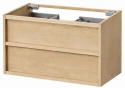 Kolpa San Mobilier suspendat Kolpasan, Storia 90, 2 sertare soft close, acacia (599020)