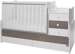 Lorelli Легло Lorelli - Maxi Plus, 3Box, 70 х 160 cm, бяло/кафе (10150580042P) - ozone