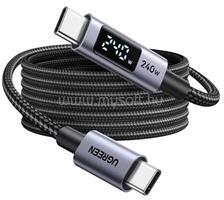 UGREEN L530 adatkábel Type-C - Type-C, 300cm, FEKETE (UGREEN_65868) (UGREEN_65868)