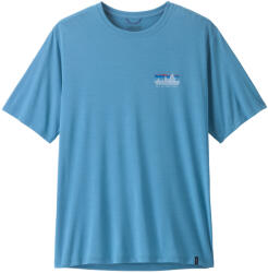 Patagonia Men's Capilene Cool Daily Shirt - '73 Skyline férfi póló XXL / kék