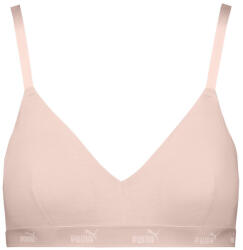 PUMA Elements Cotton Bralette melltartó Melltartóe: XS / világosrózsaszín