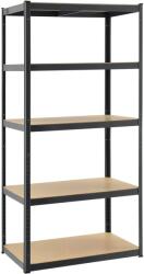 Juskys Polc 200x100x60 cm - szürke (21162)