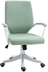 Vinsetto irodai szék, hintafunkcióval, vastagon párnázott, ergonomikus, zöld (921-536GN)