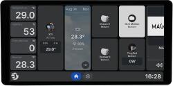 Shelly Panou smart cu touchscreen Shelly Wall Display X2i, Silver, Wi-FI, Bluethooth (3800238072773)