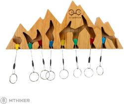YY Vertical Key Holder Mountain XL kulcstartó, cherry
