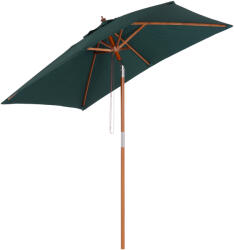 Outsunny Umbrela Dreptunghiulara Outsunny din Bambus, 2x1.5x2, 3m | Aosom Romania (84D-017GN)