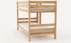 Komforttéka Janó fenyő emeletes ágy 90 - pepita