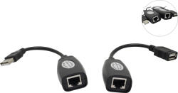 VCOM удължител USB Extension over LAN - USB AM / AF - CU824 (CU824) - cybertrade