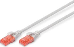 ASSMANN Cablu Patch Cord UTP Cat. 6 1.5m DK-1617-015 GRI DIGITUS (dk-1617-015)